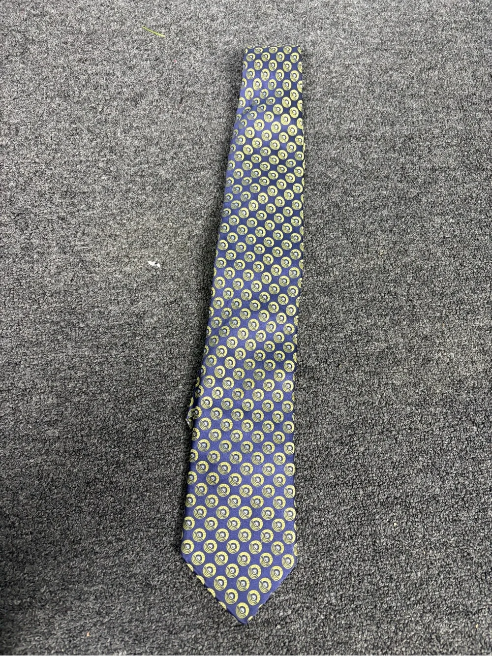 Ted Baker London designer all over graphic floral interior 100% silk nexk tie